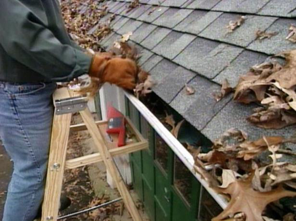 Clean your gutters and downspouts